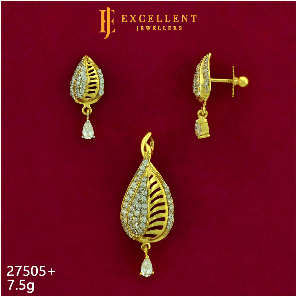 Pendant With Earring - 051