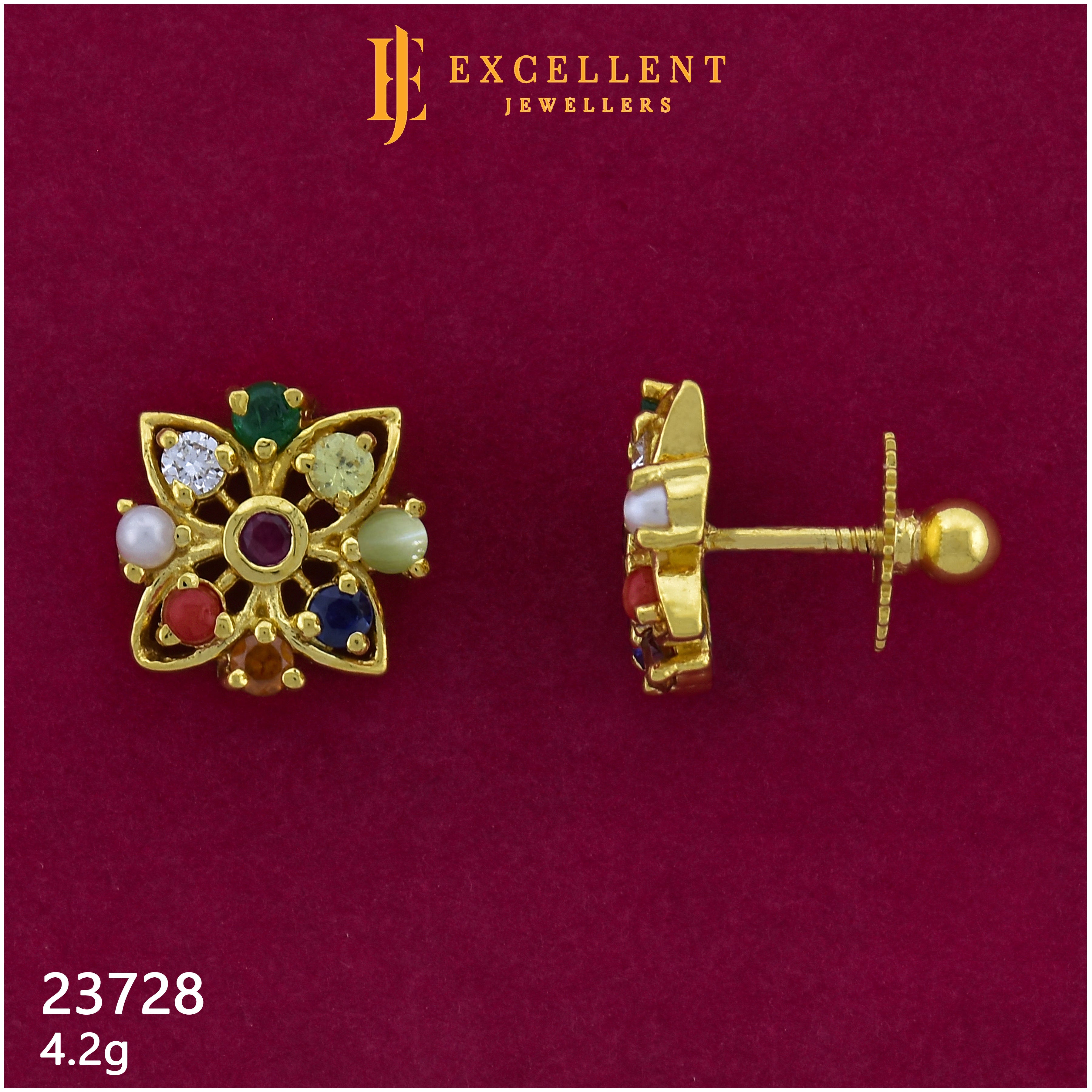 Earrings Stone - 084