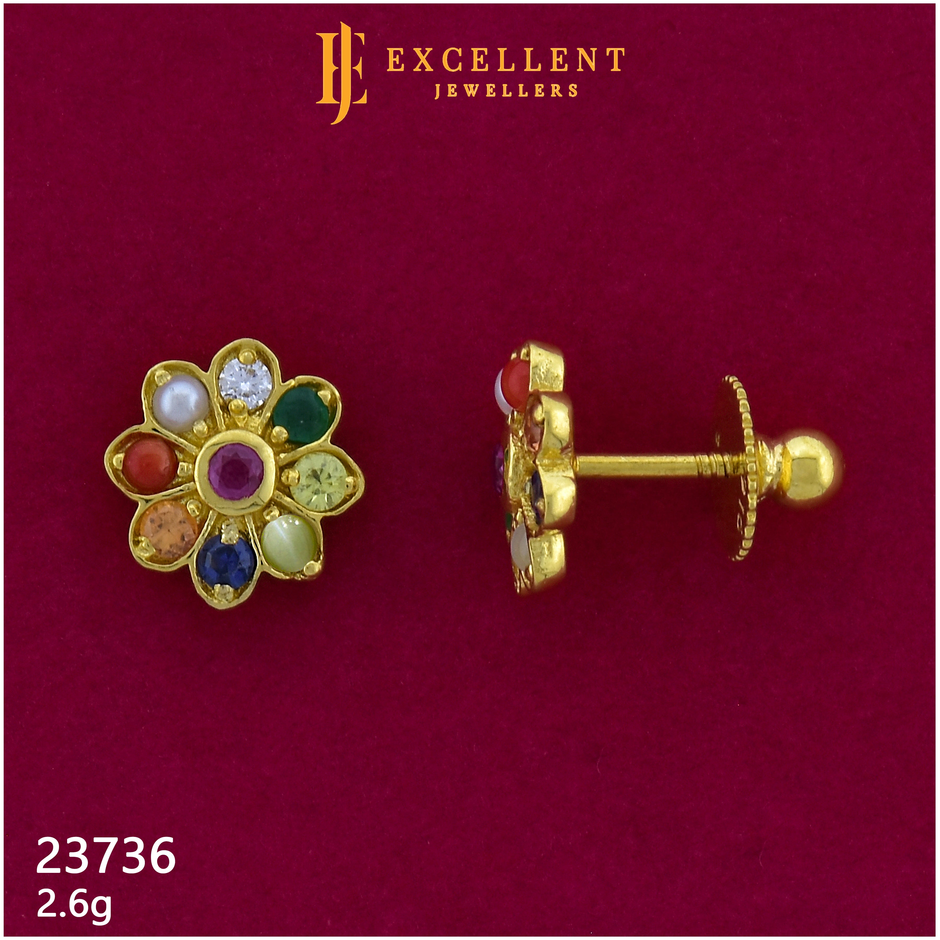 Earrings Stone - 087